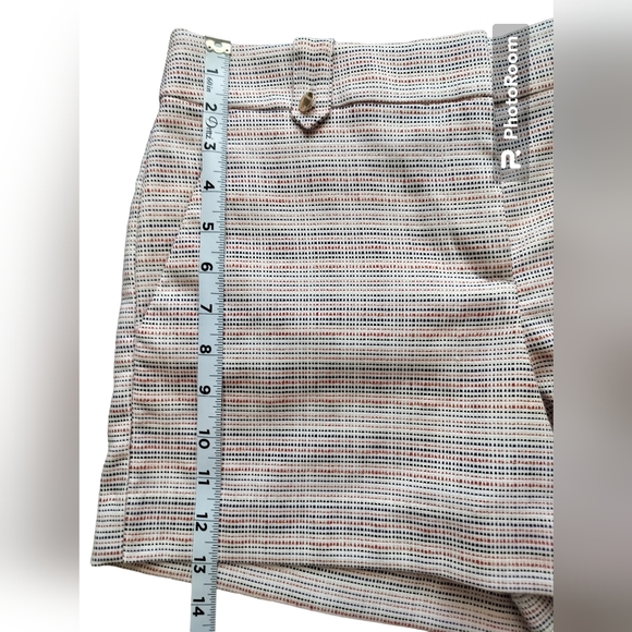 🆕 Loft The Rivera Short metallic details white red blue dot size 4 - Picture 9 of 9